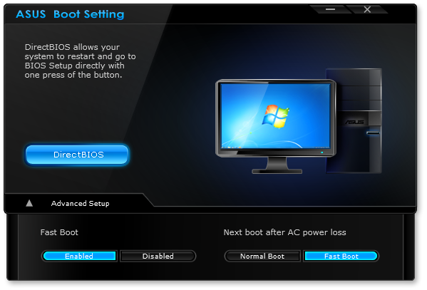 Asus boot setting что это